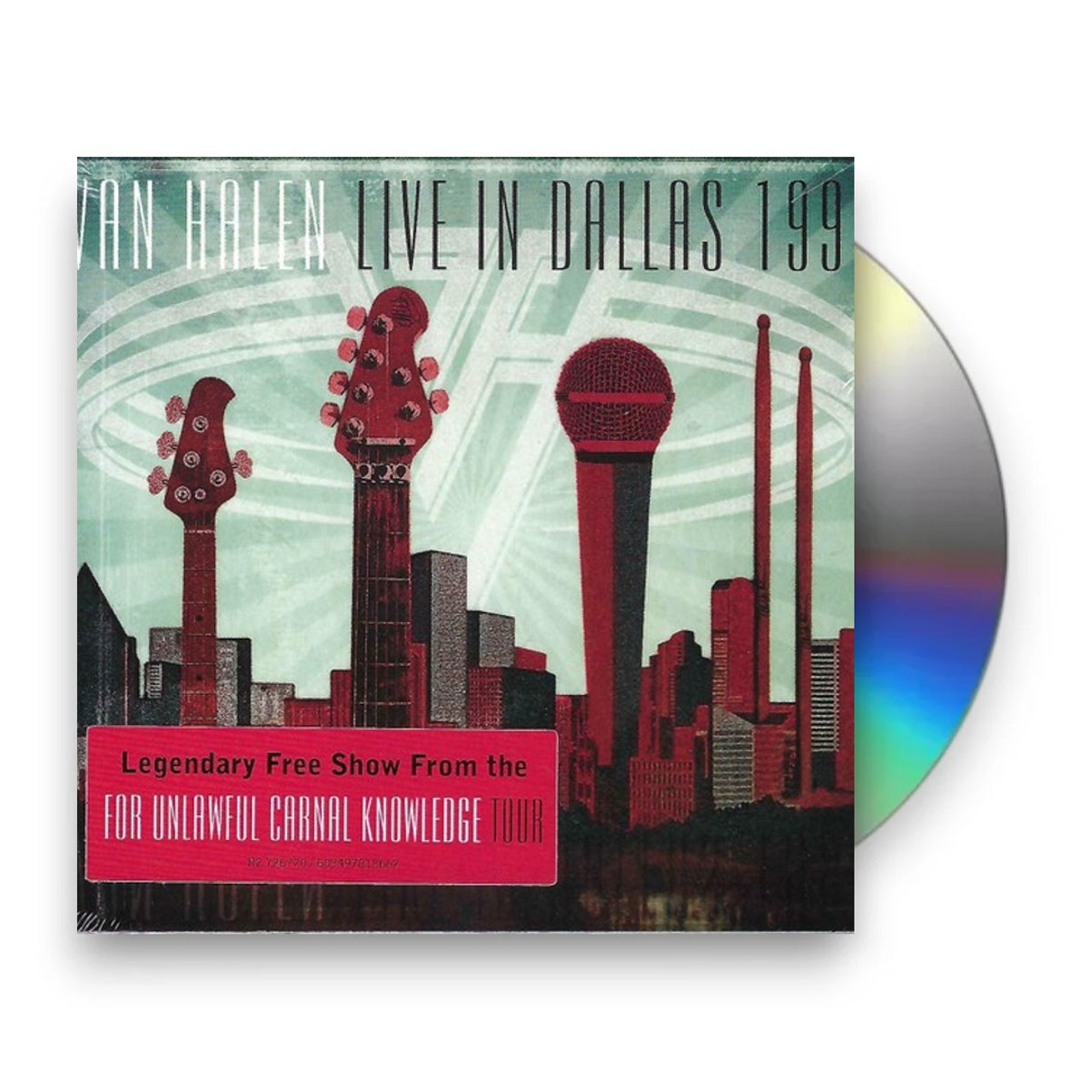 Van Halen – Live In Dallas 1991 Music CD