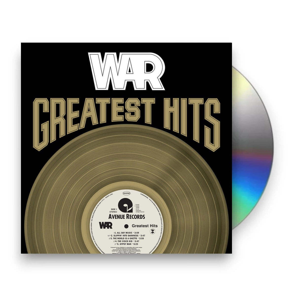 War – Greatest Hits Music CD