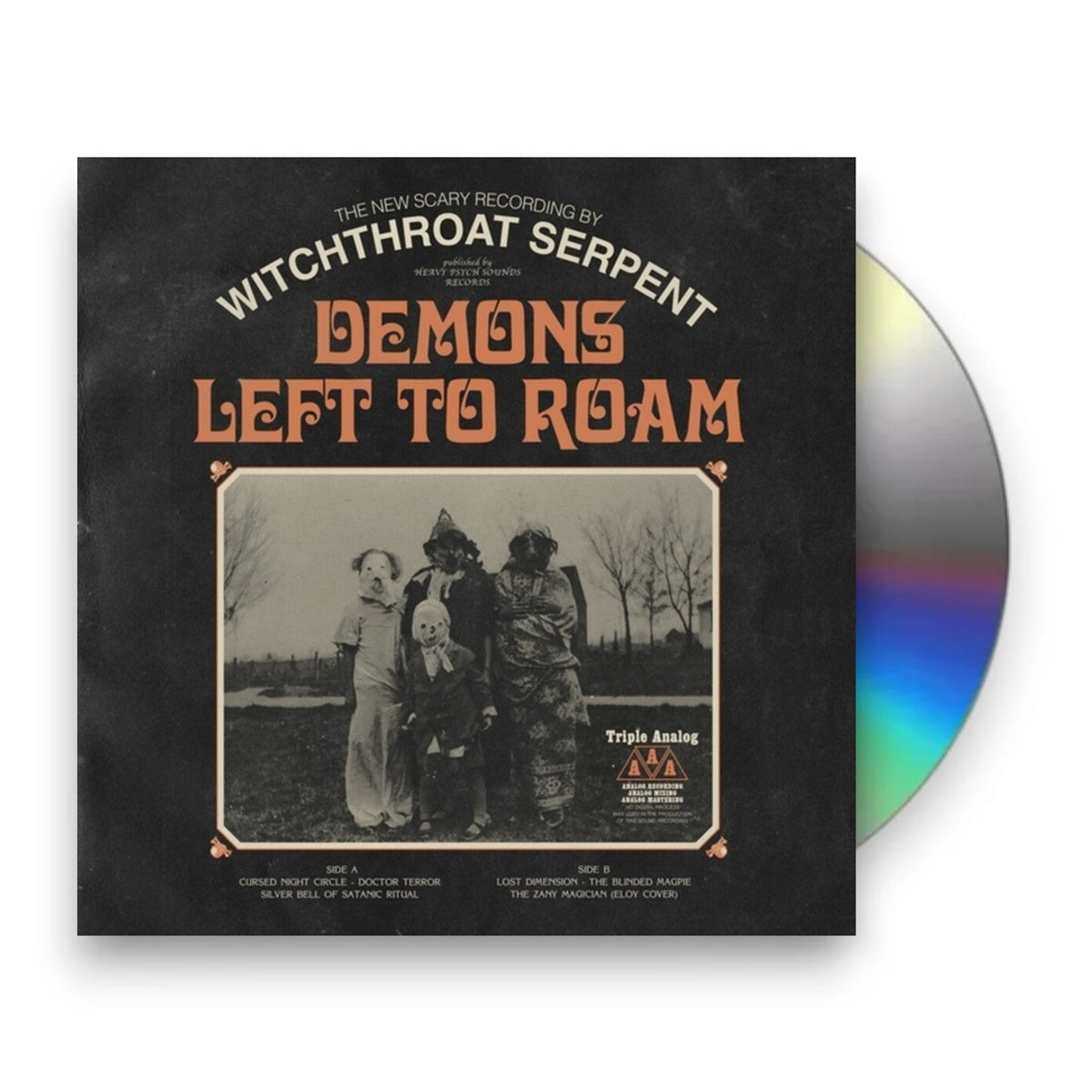 Witchthroat Serpent – Demons Left To Roam Music CD