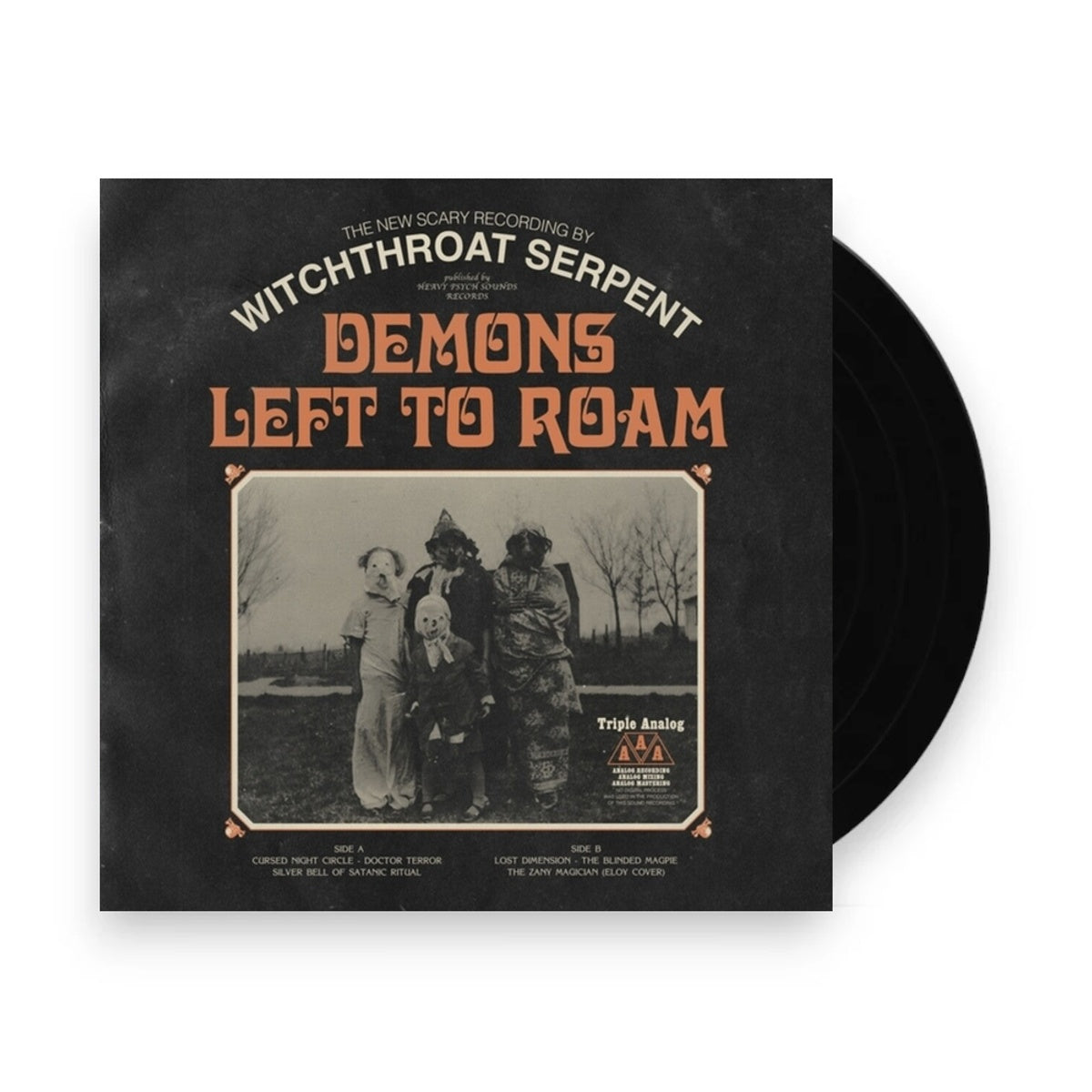 Witchthroat Serpent – Demons Left To Roam (Clear LP Vinyl) Vinyl Record