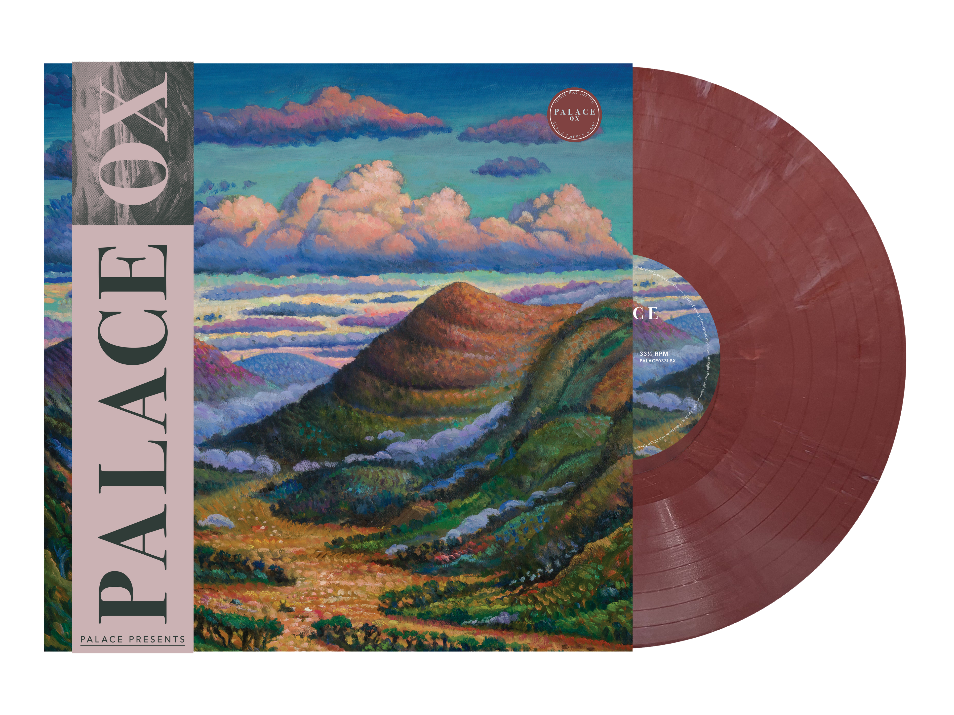 PRE-ORDER Palace - Ox (Indie Exclusive) [Black Cherry] [Vinyl] Vinyl Record