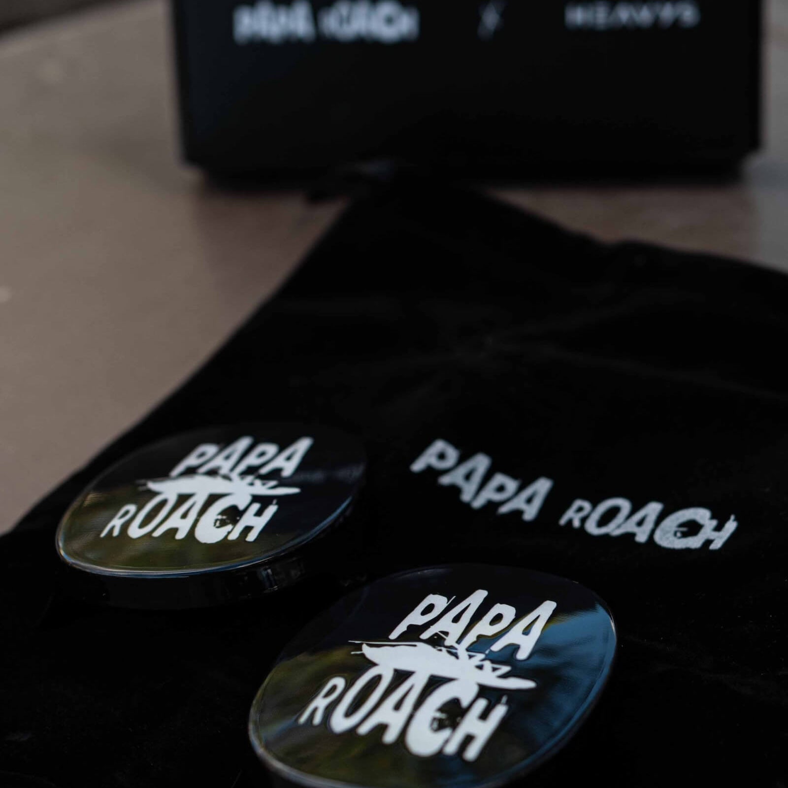 Papa Roach Official Limited Edition Heavys Headphone Shells & Headphone Bundle