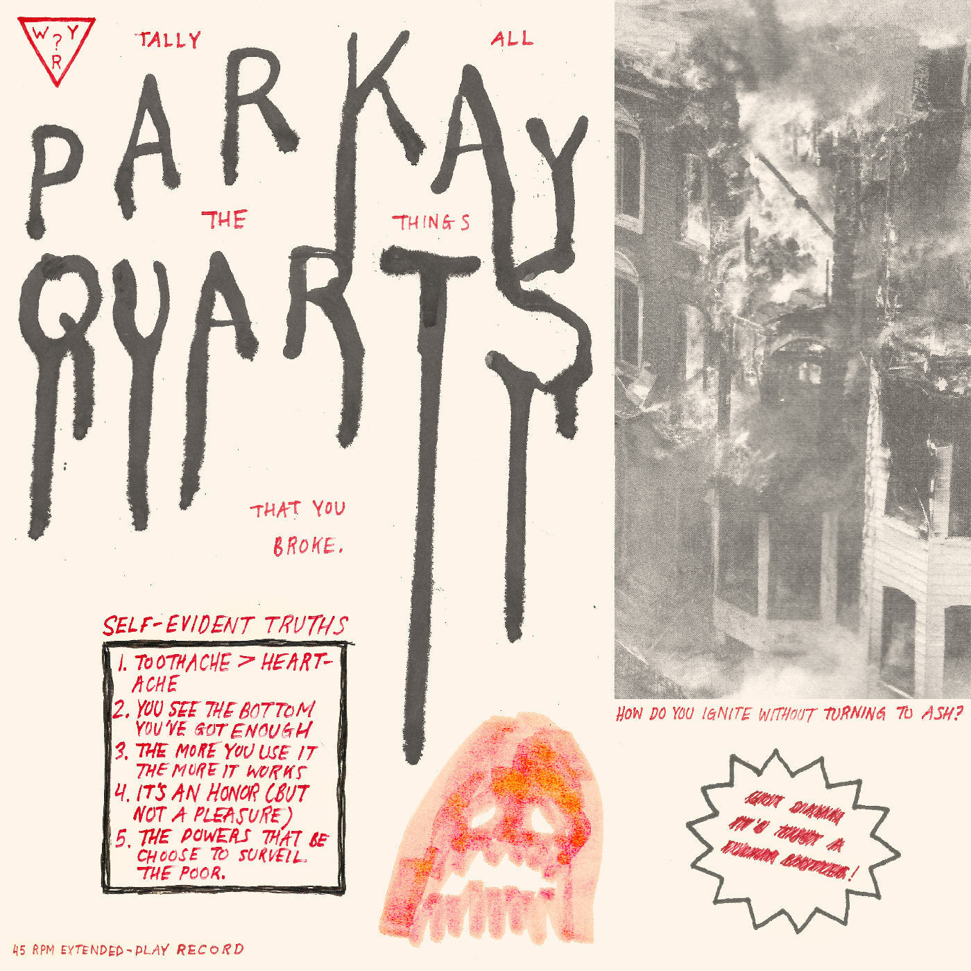 Tally All The Things You Broke Vinyl Record