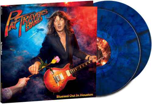 Pat Travers Band - Bluesed Out In Houston [Blue Marble] [2LP] Vinyl Record