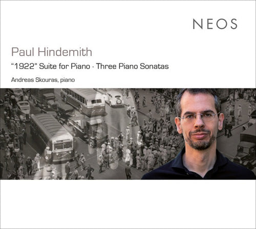 "1922" Suite for Piano - Three Piano Sonatas Music CD