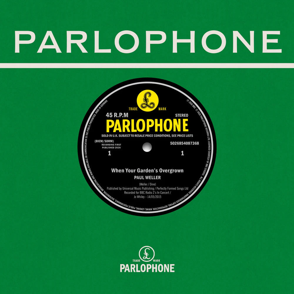Paul Weller - When Your Garden’S Overgrown / Boy About Town (Weller At The Bbc Vol. 2) (7") [Rsd 4.18.26] Vinyl Record