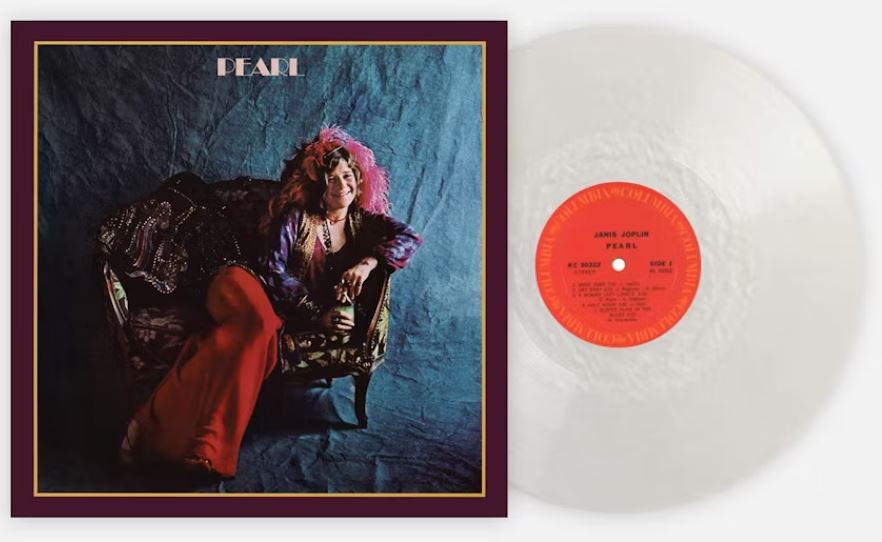 Janis Joplin - Pearl (Club, White, 180g, Numbered) Vinyl Record