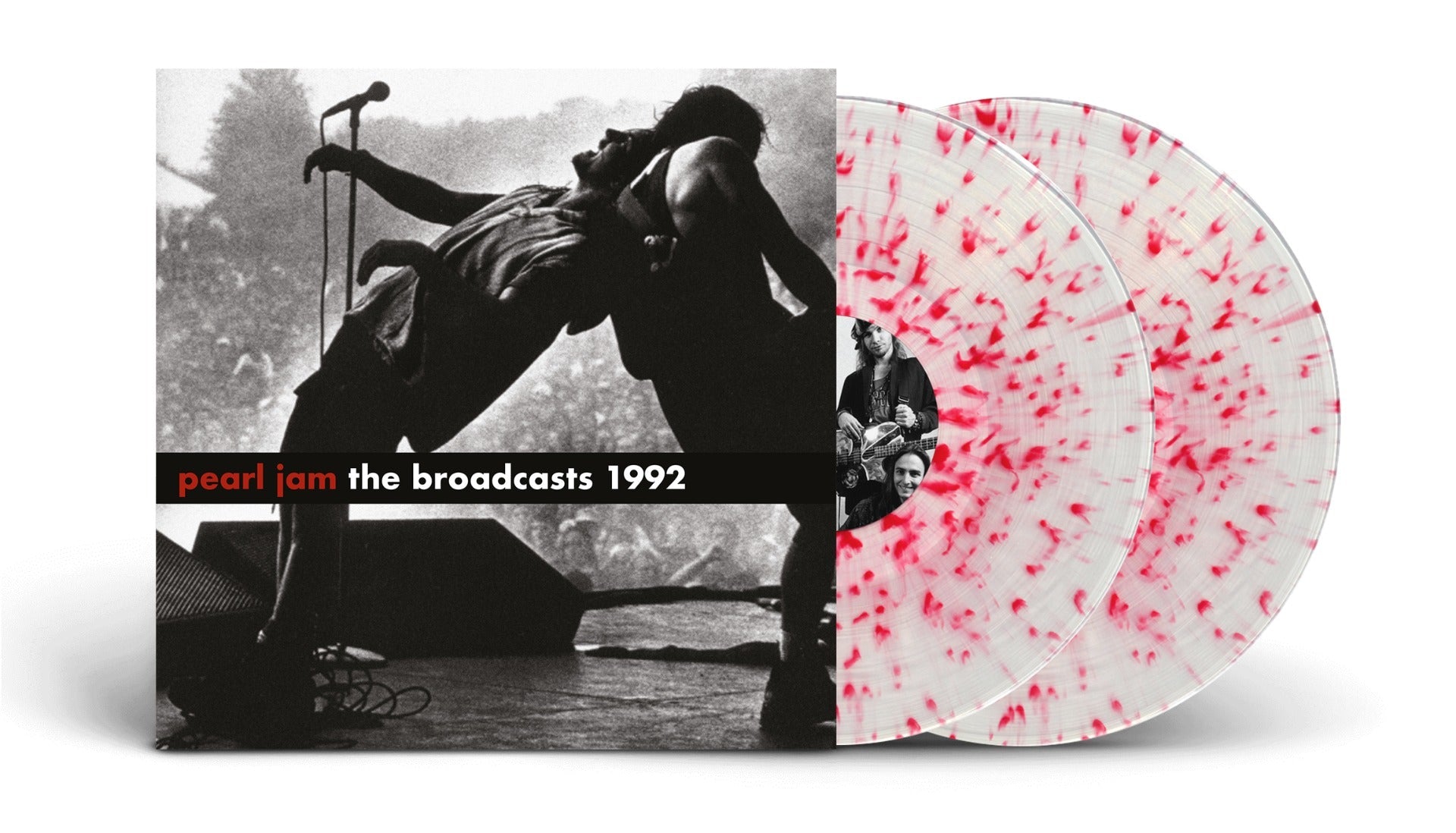 Pearl Jam - The Broadcasts 1992 (CLEAR/RED SPLATTER VINYL) | Mint (M) Mint (M)