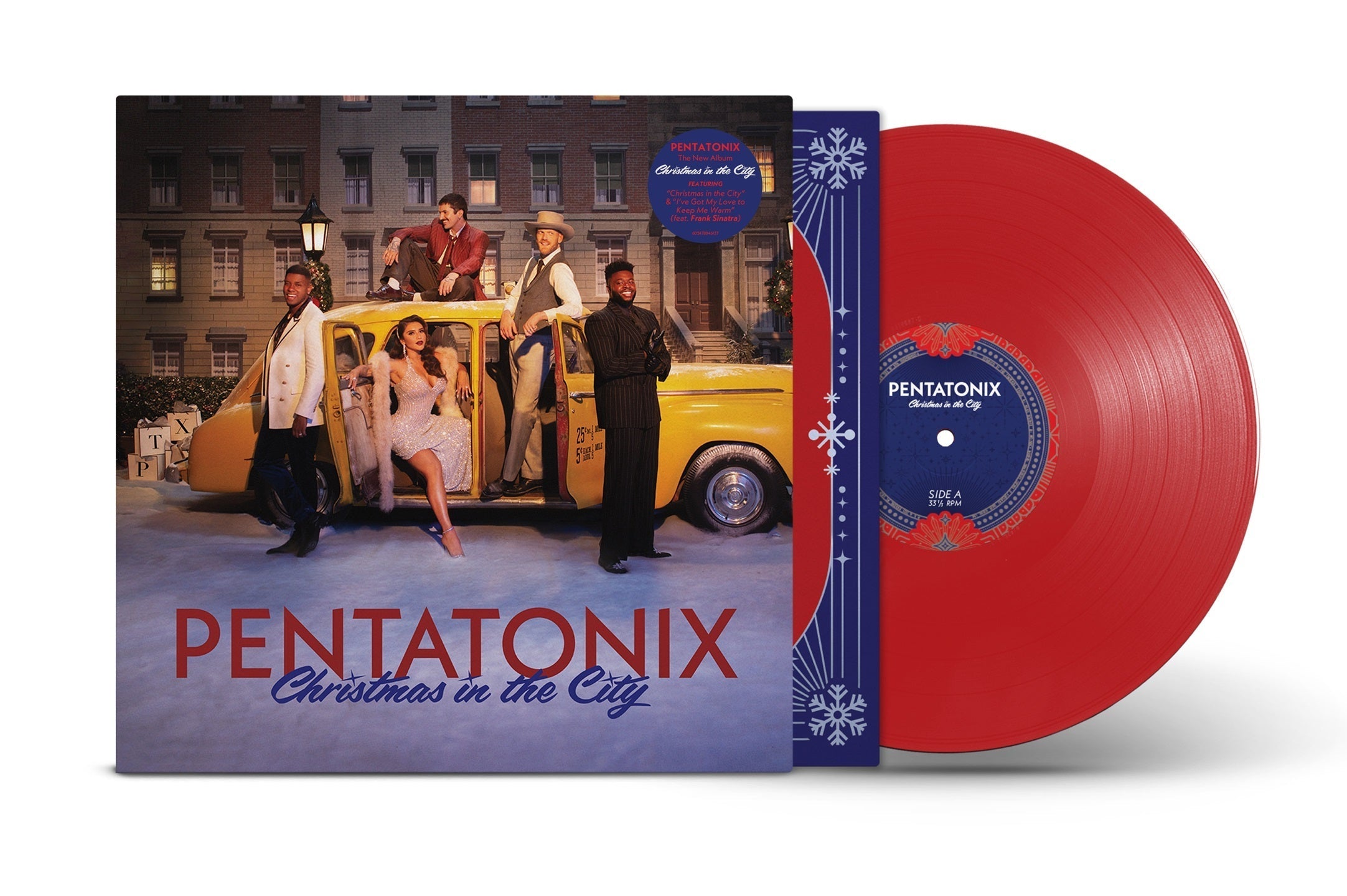 Christmas In The City (Red Brick Vinyl) Vinyl Record
