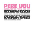 Pere Ubu - Elitism For The People: 1975-1978 Music CD