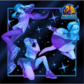 Persona 3: Dancing in Moonlight (2LP Moonlight Splatter Blue) Vinyl Record
