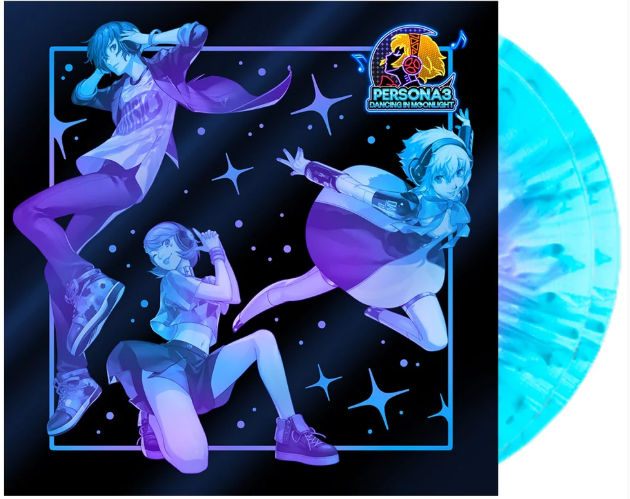 Persona 3: Dancing in Moonlight (2LP Moonlight Splatter Blue) Vinyl Record