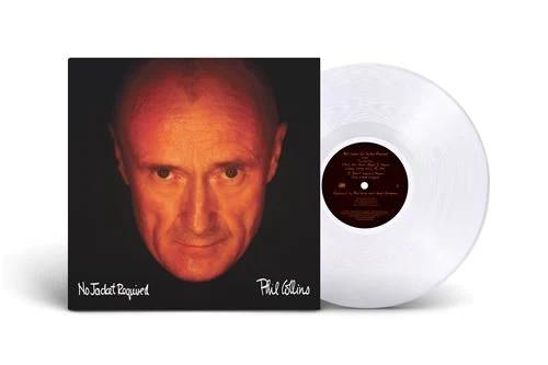 Phil Collins No Jacket Required (Crystal Clear Vinyl, Brick & Mortar Exclusive) Vinyl Record