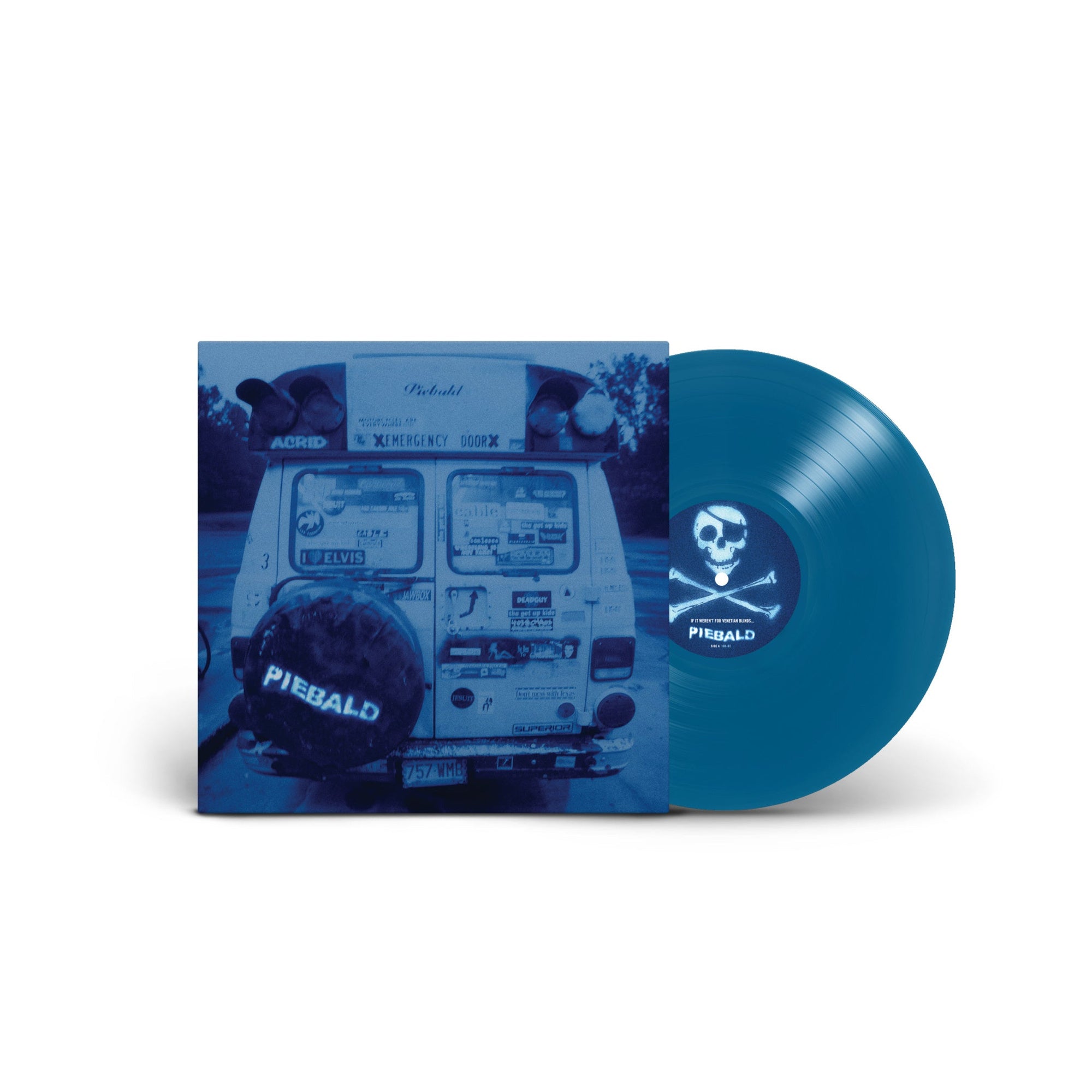 If It Weren'T For Venetian Blinds It Would Be Curtains For Us All [Sea Blue Vinyl] Vinyl Record