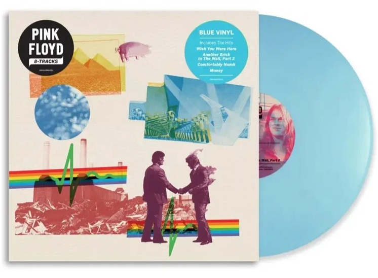 Pink Floyd - 8-Tracks (Limited Edition, 180 Gram Blue Colored Vinyl) [Import] Vinyl Record
