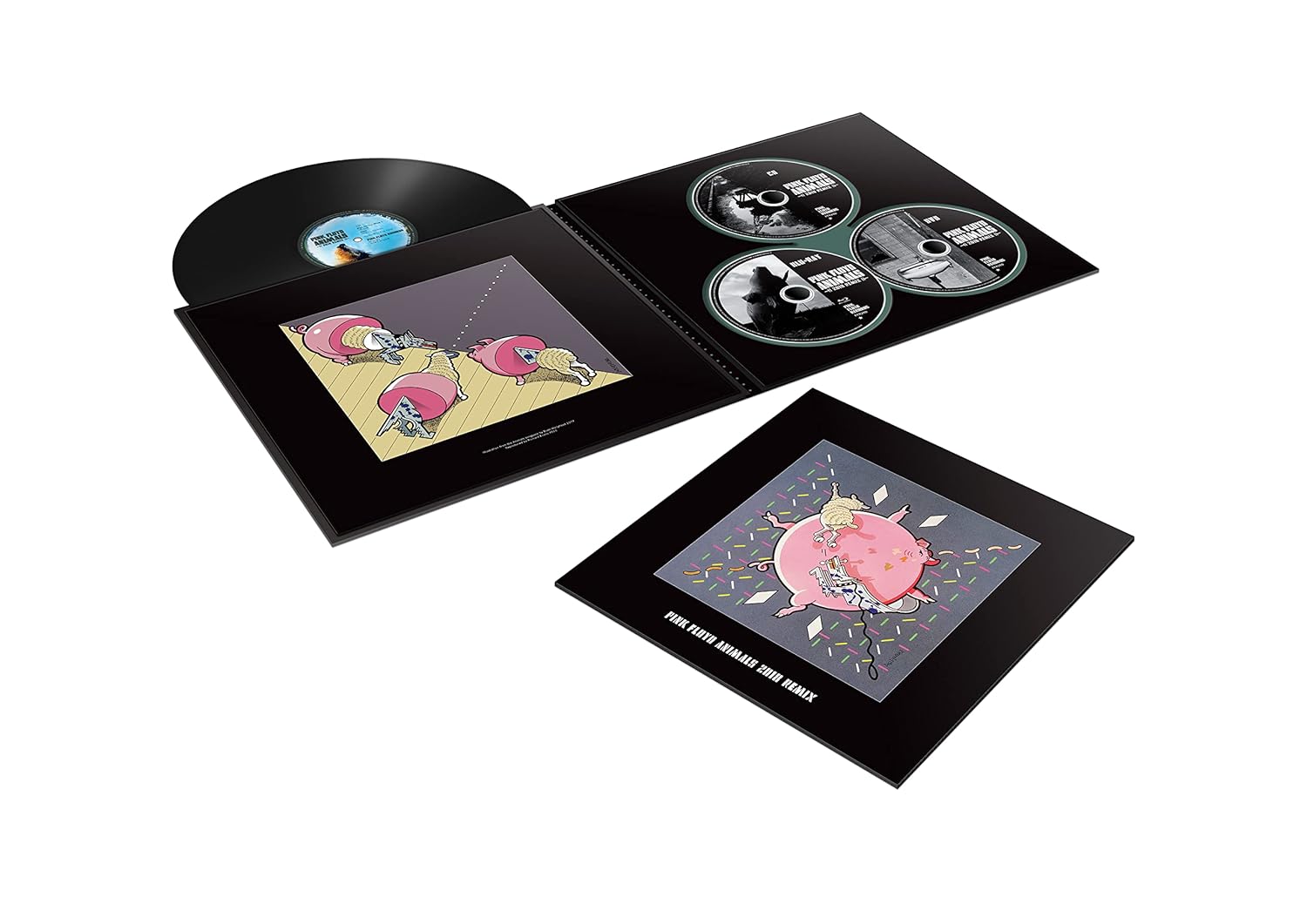 Animals: 2018 Remix (Boxed Set, With CD, With Blu-ray, With DVD, 180 Gram Vinyl) Vinyl Record