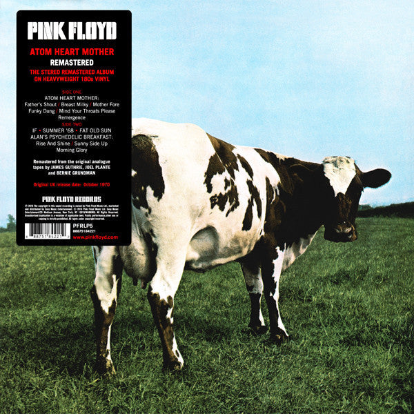 Pink Floyd Atom Heart Mother Pink Floyd Records LP, Album, RE, RM, 180 Mint (M) Mint (M)