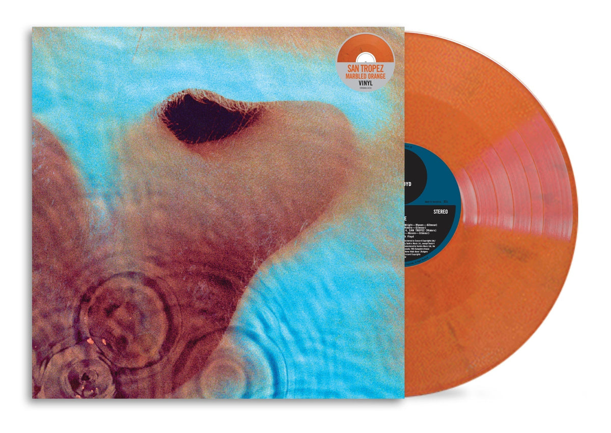PRE-ORDER: Pink Floyd - Meddle (Indie Exclusive) [Orange Marble Vinyl] Vinyl Record