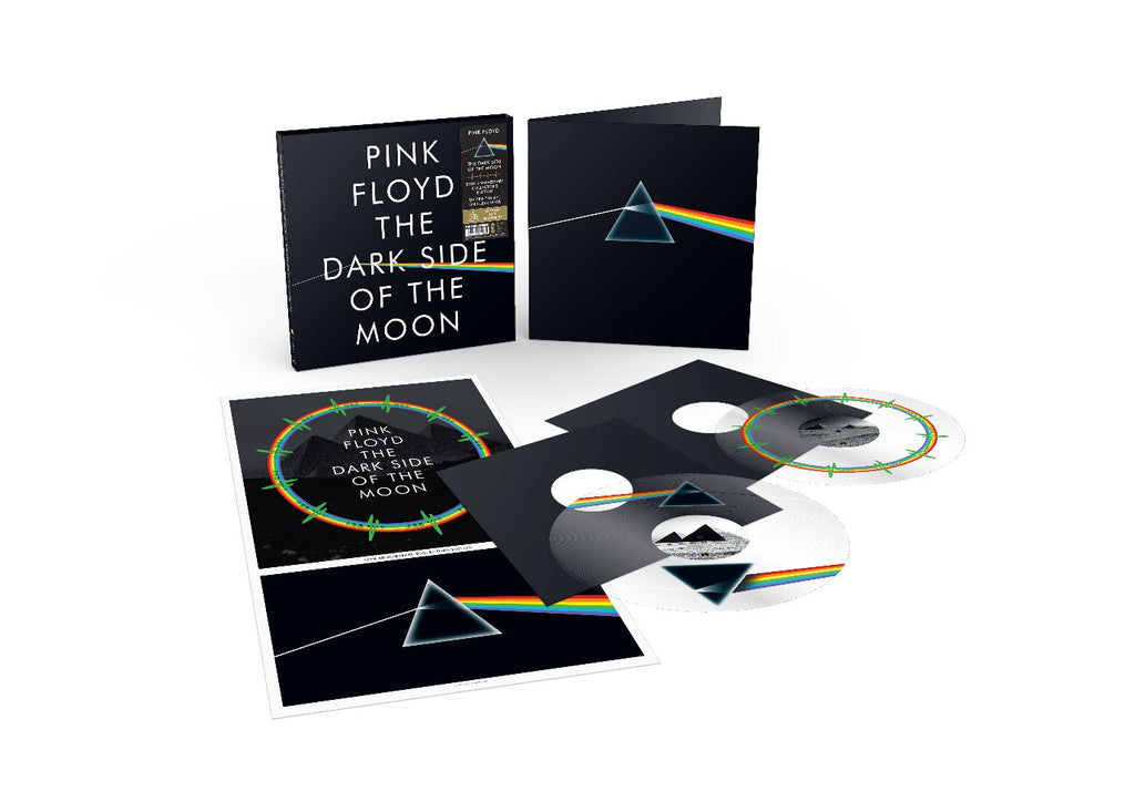 PINK FLOYD - The Dark Side Of The Moon (50th Anniversary) [2023 Remaster] (2LP UV Printed Clear Vinyl Collector's Edition) Vinyl Record