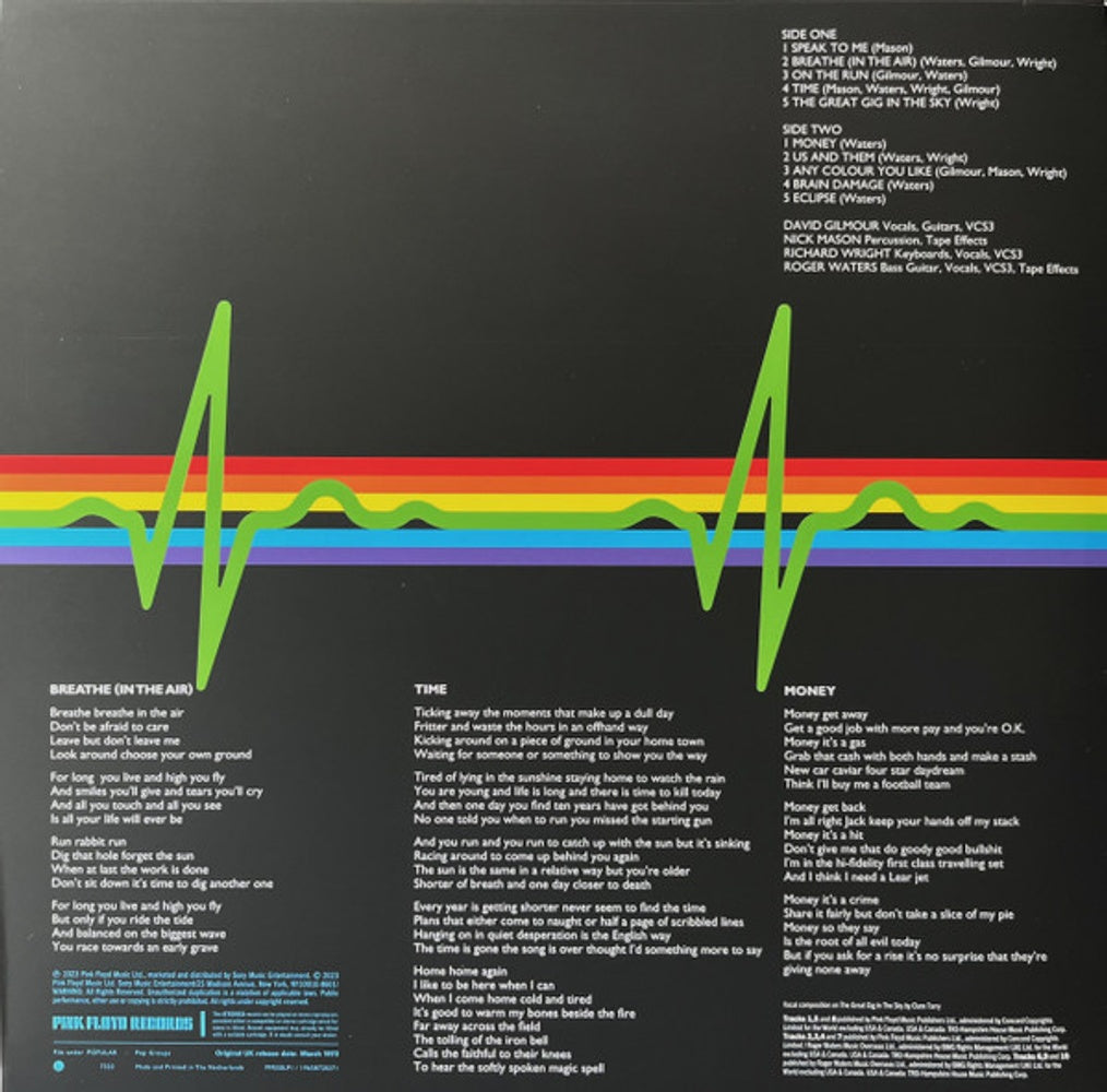 Pink Floyd – The Dark Side of the Moon: 50th Anniversary (LP Vinyl) Vinyl Record
