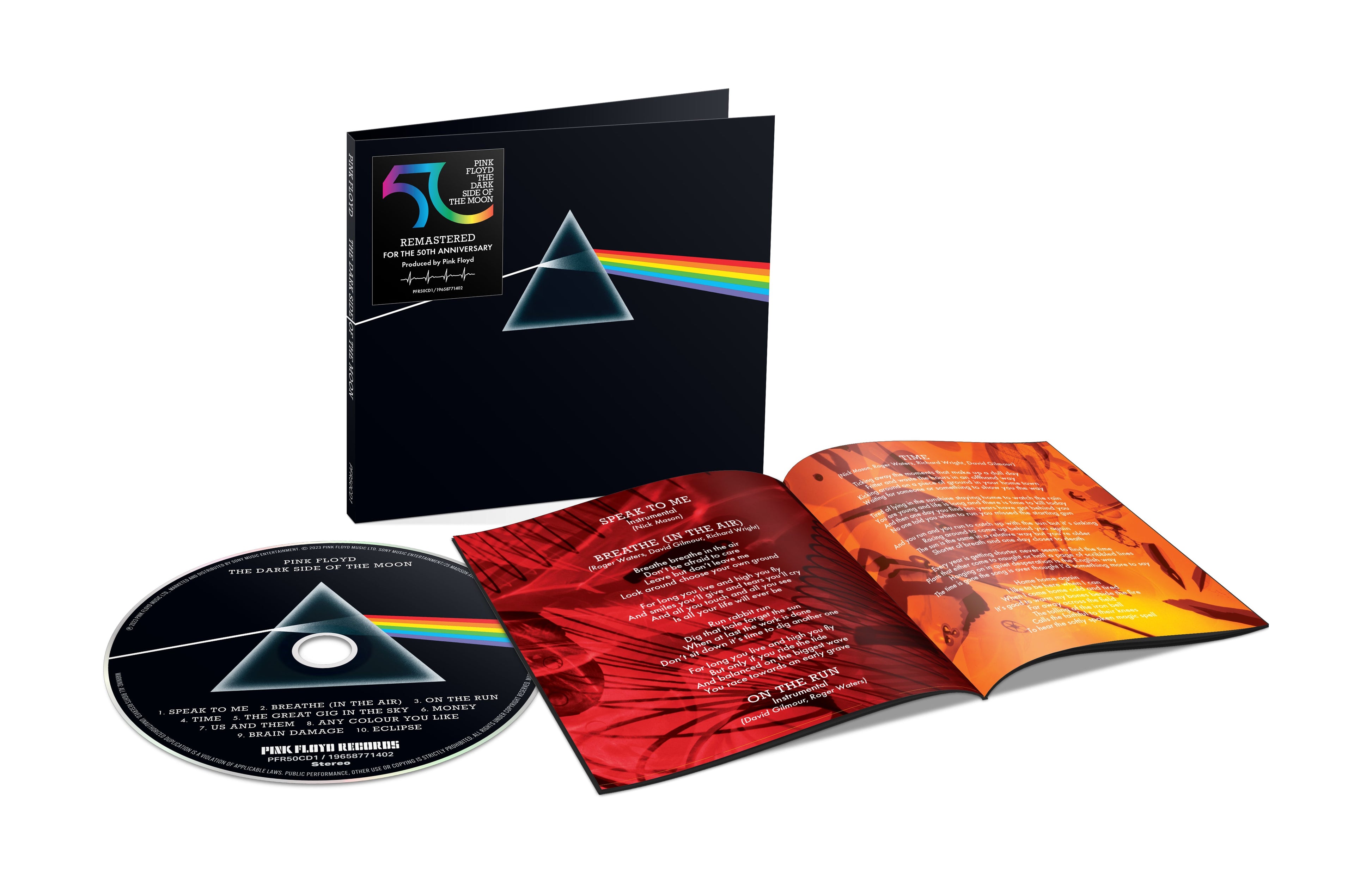 The Dark Side of the Moon (50th Anniversary Remaster) Music CD