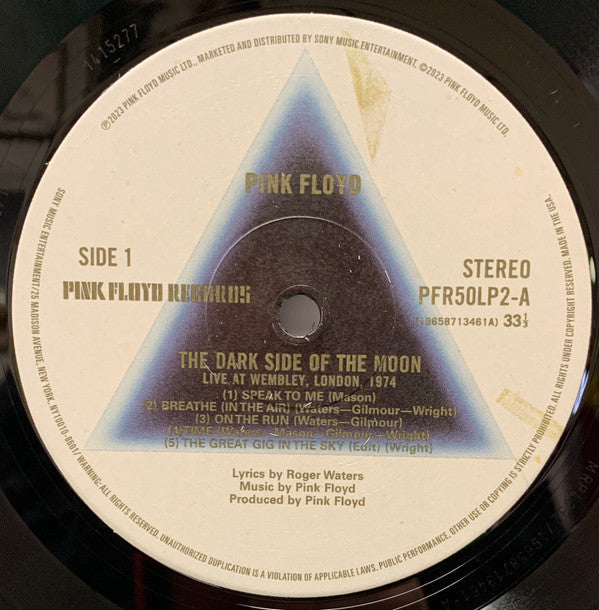 The Dark Side Of The Moon (Live At Wembley 1974) | Mint (M) Mint (M)