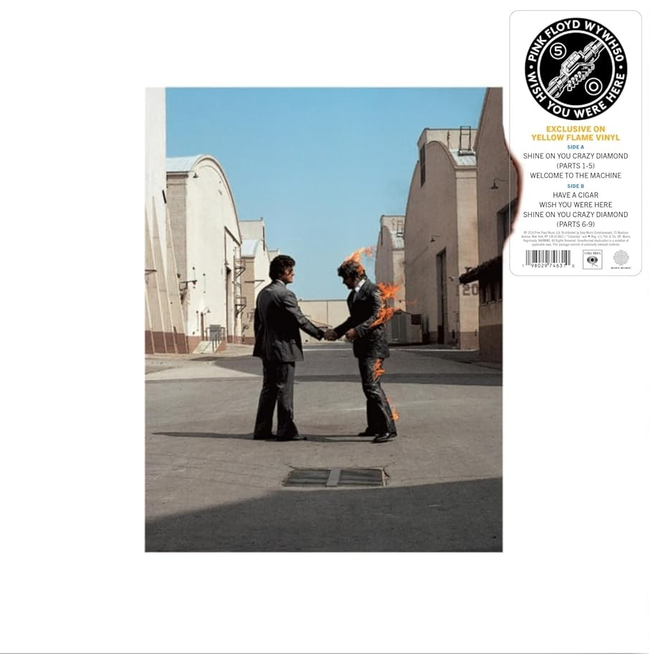 Wish You Were Here (Limited Edition, Yellow Flame Colored Vinyl) [Import] Vinyl Record