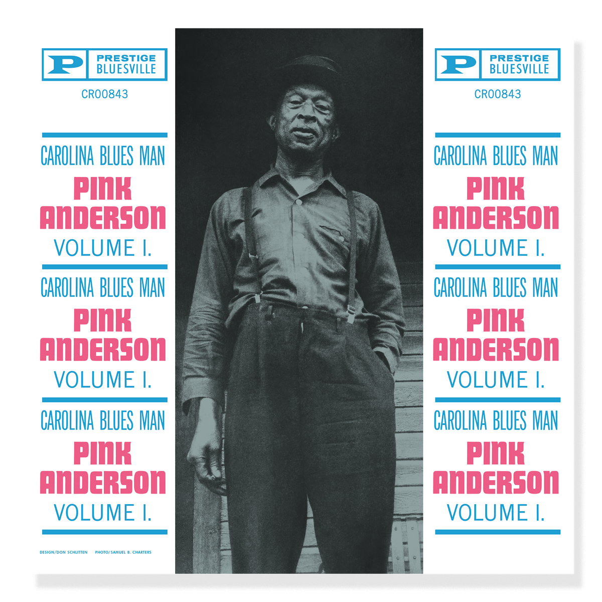 Carolina Blues Man, Volume 1 (Bluesville Series) (180g LP) Vinyl Record
