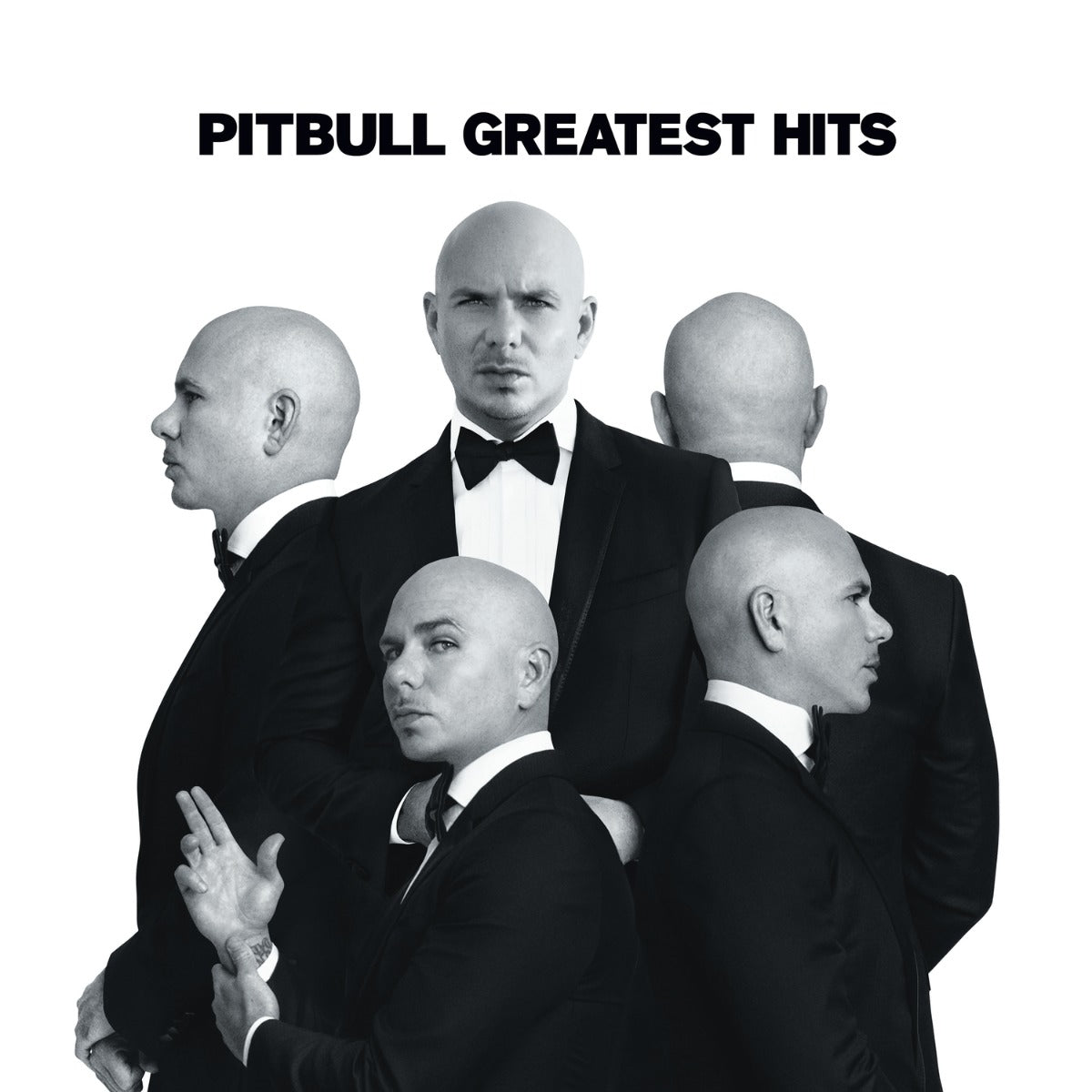 Pitbull Greatest Hits (Clear W/ Black Swirl Colored vinyl) [Explicit Content] Vinyl Record