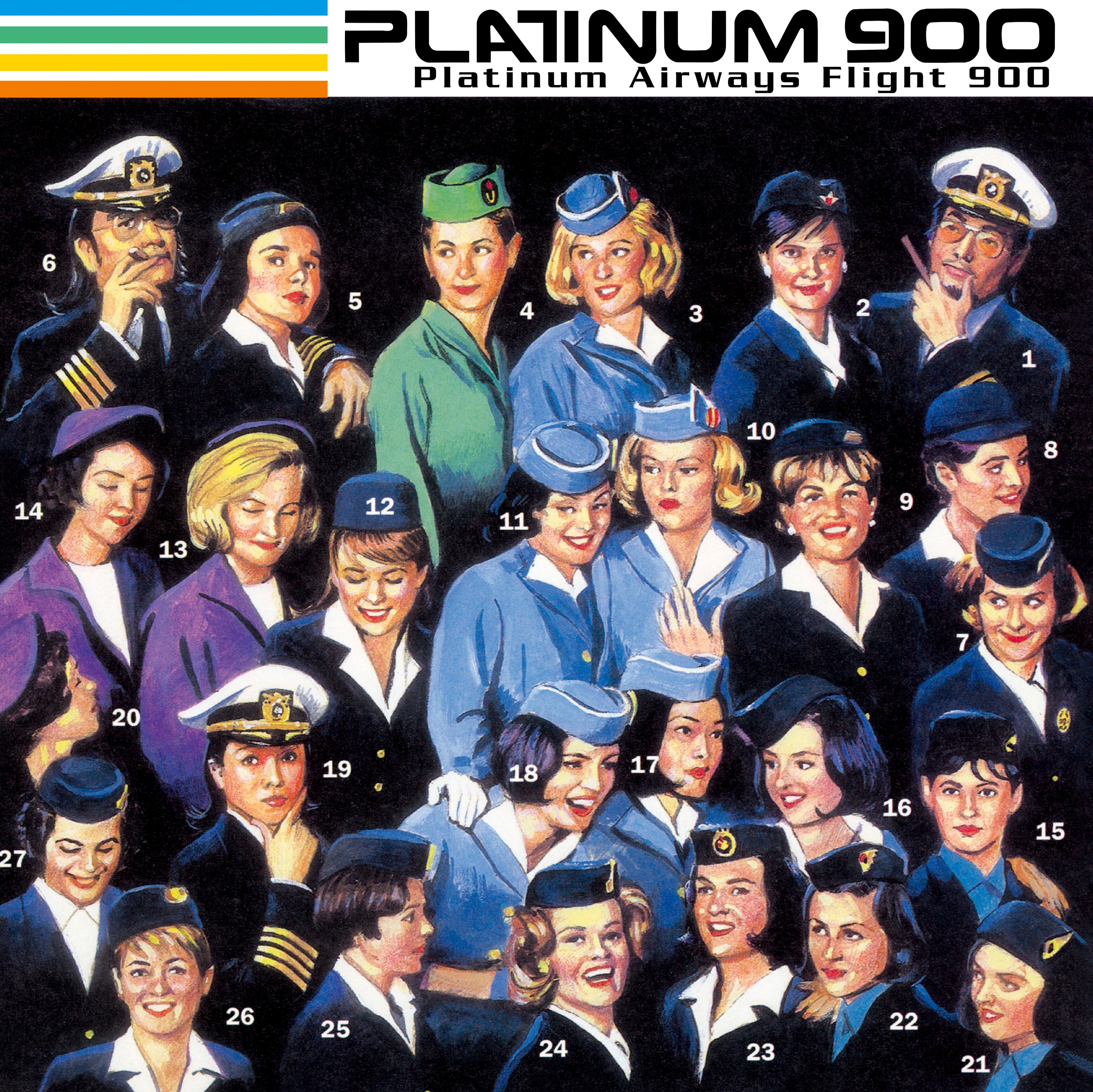Platinum Airways Flight 900 Vinyl Record