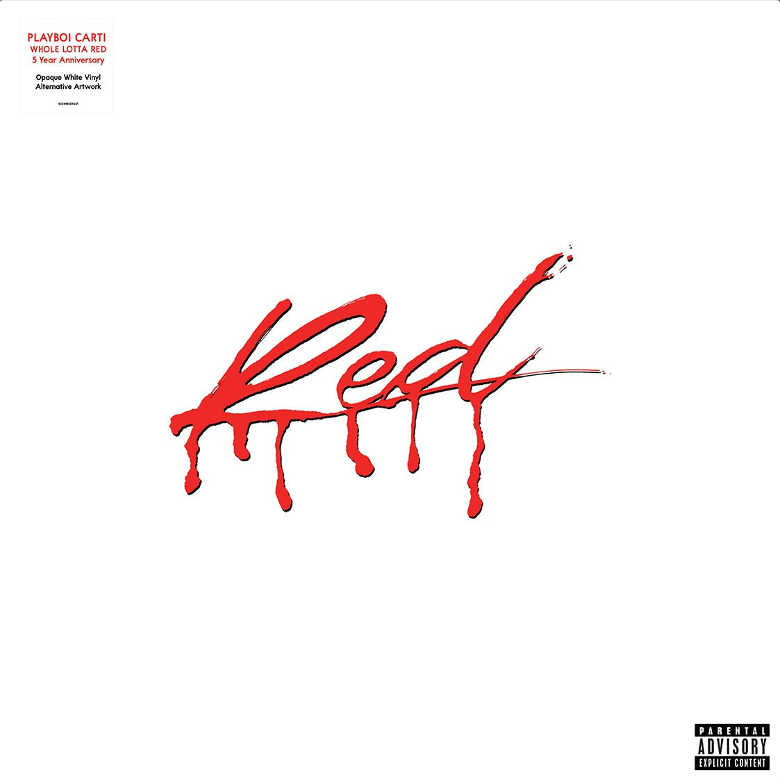 Whole Lotta Red (5 Year Anniversary Edition) [Rain Cloud White 2LP] Vinyl Record