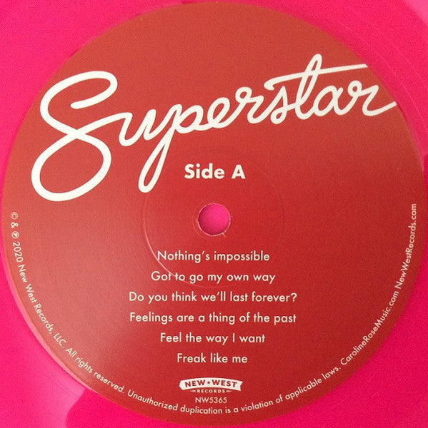 Superstar (COLOR VINYL - VMP) | Mint (M) Mint (M)