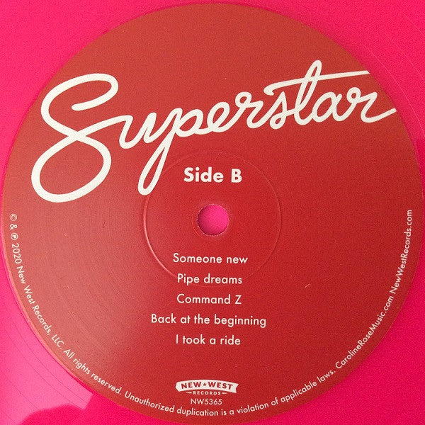 Superstar (COLOR VINYL - VMP) | Mint (M) Mint (M)