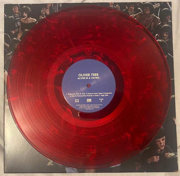 Oliver Tree Alone In A Crowd (TRANSLUCENT RED VINYL) Vinyl Record