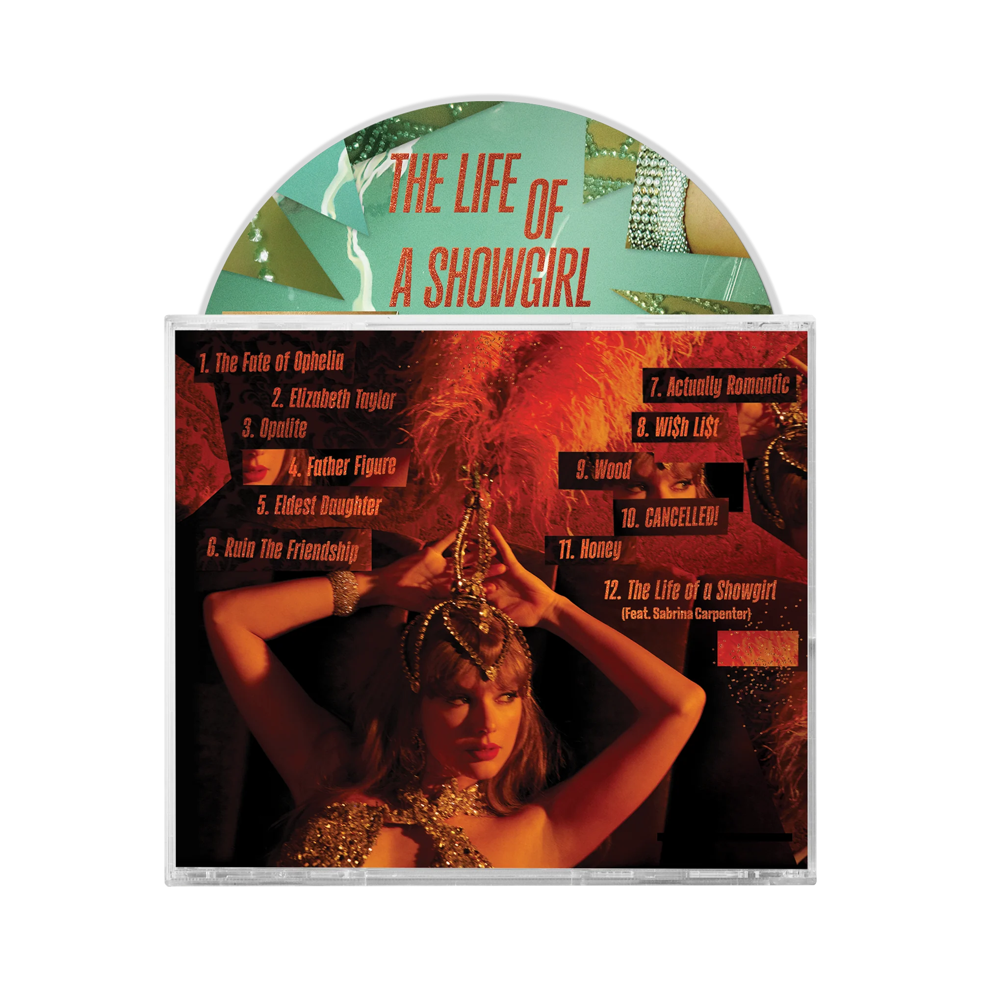 Taylor Swift - The Life of a Showgirl (Sweat and Vanilla Perfume CD w/ Poster) | Mint (M) Mint (M)