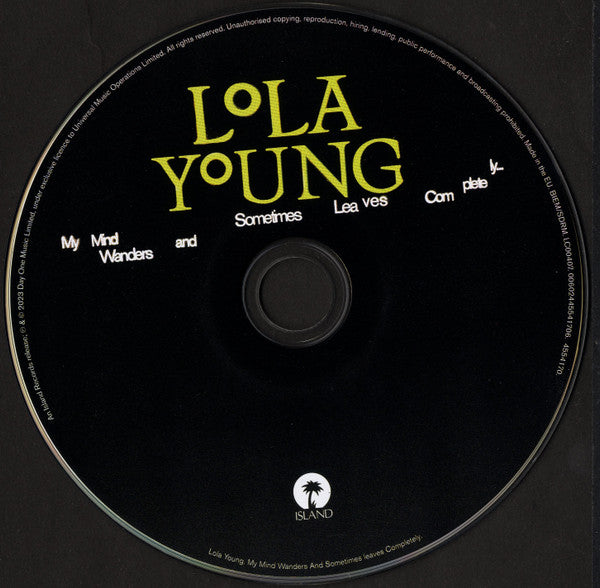 Lola Young - My Mind Wanders And Sometimes Leaves Completely (CD) |