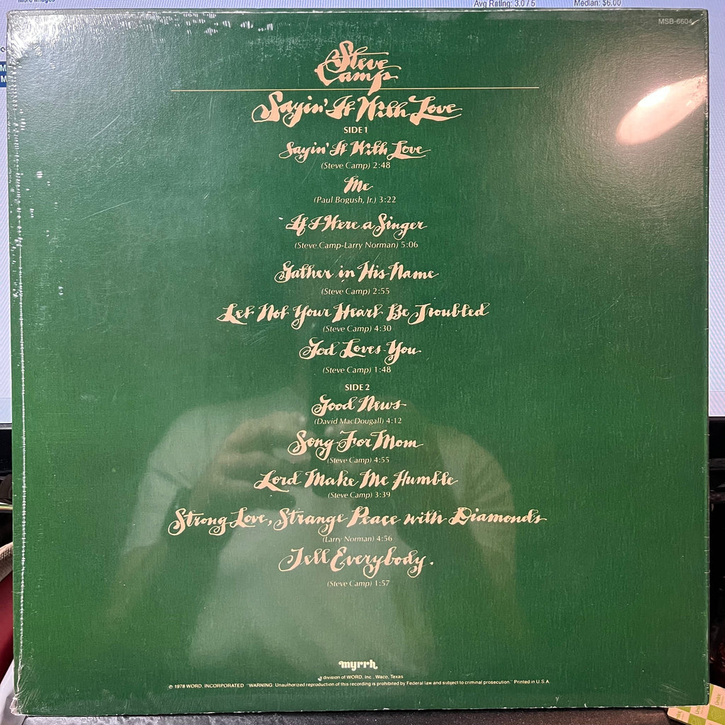 Sayin' It With Love (VINYL) | Mint (M) Mint (M)