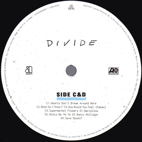 Ed Sheeran - ÷ (Divide) | Mint (M) Mint (M)