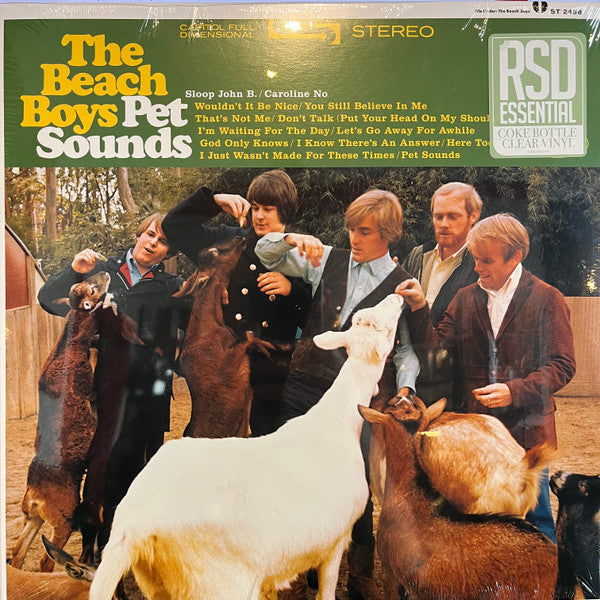 Pet Sounds (COKE BOTTLE CLEAR VINYL) | Mint (M) Mint (M)