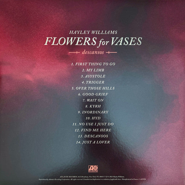 Flowers For Vases / Descansos (SMOKY PINK VINYL) | Mint (M) Mint (M)
