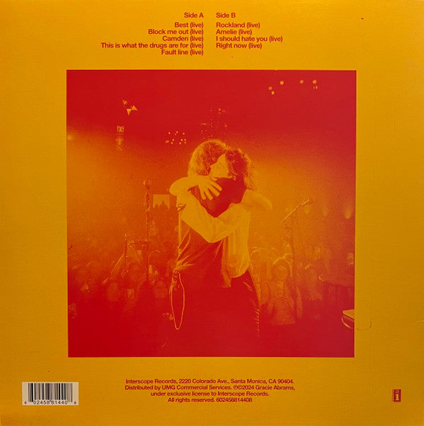 Gracie Abrams - The Good Riddance Acoustic Shows (Live/Magenta Vinyl) | Mint (M) Mint (M)