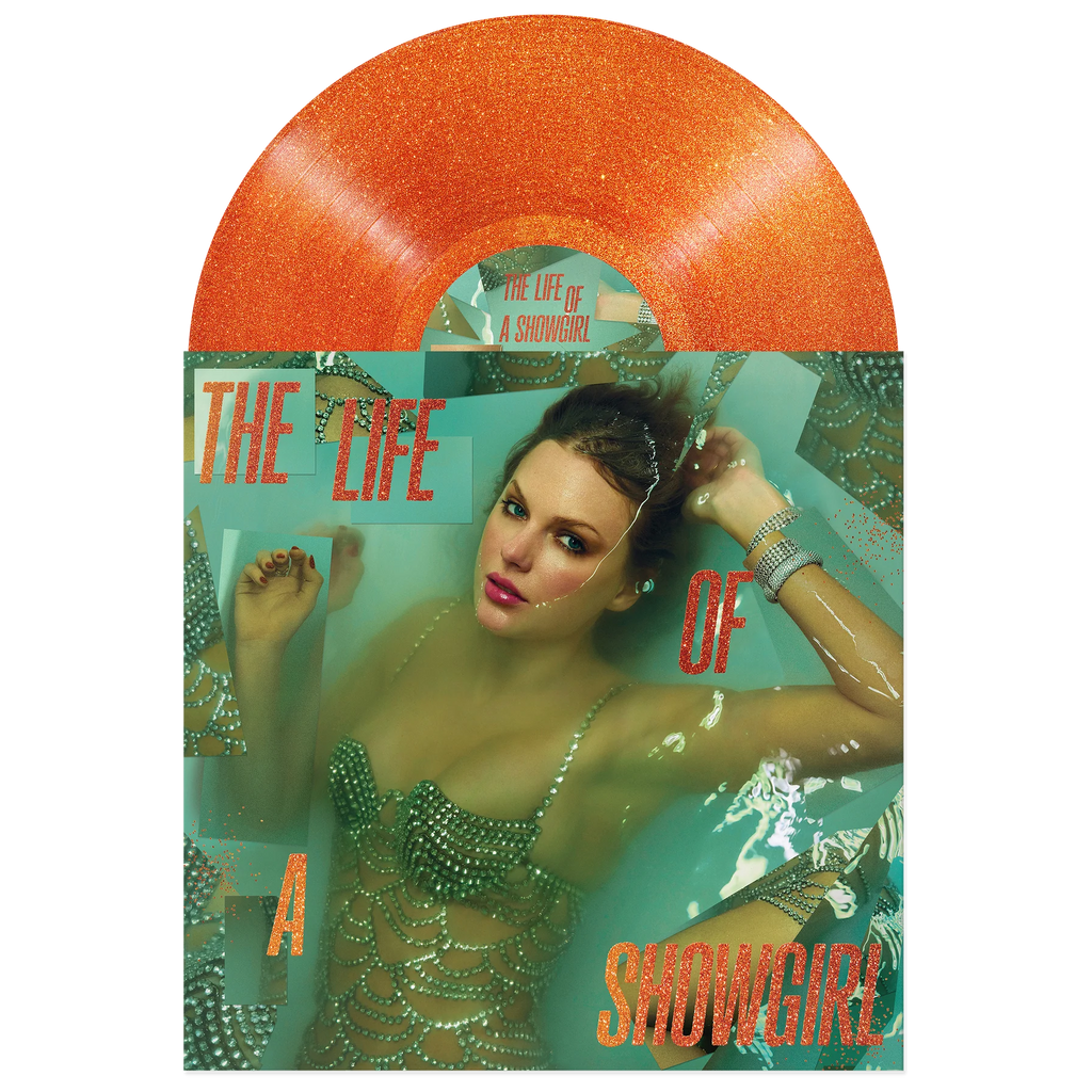 Taylor Swift - The Life of a Showgirl (Orange Glitter Vinyl)*DISCOUNTED* | Mint (M) Mint (M)