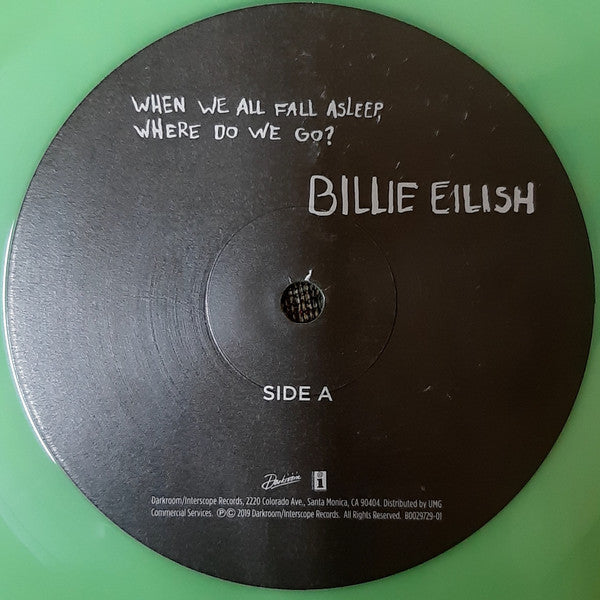 When We All Fall Asleep, Where Do We Go? (GLOW/COLOR VINYL LP) | Mint (M)