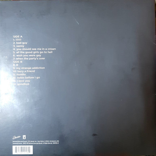 When We All Fall Asleep, Where Do We Go? (GLOW/COLOR VINYL LP) | Mint (M)