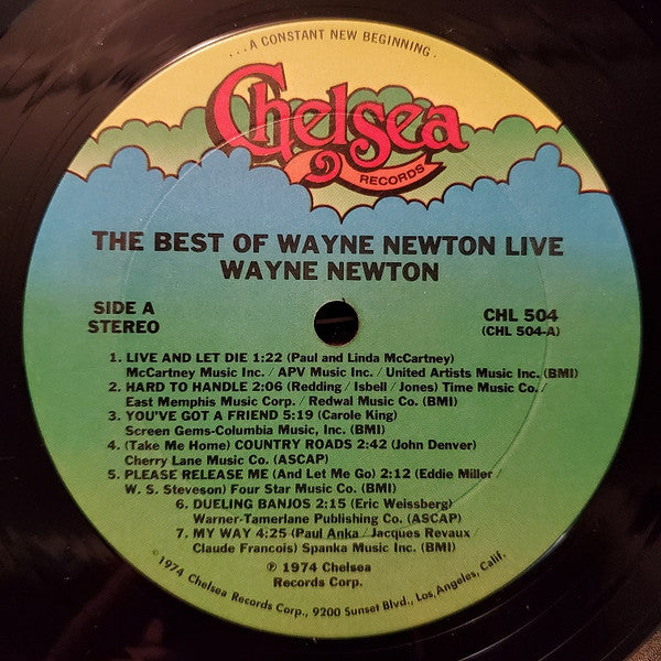The Best Of Wayne Newton Live *SEALED* | Mint (M) Mint (M)