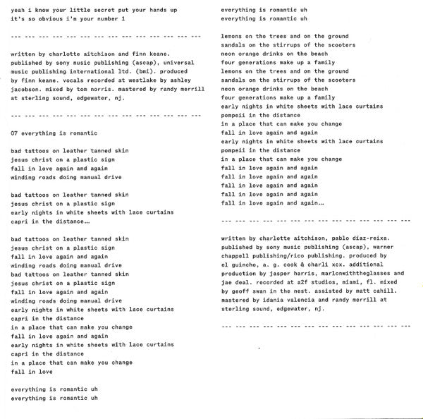 Brat And It's The Same But There's Three More Songs So It's Not (CD) | Mint (M) Mint (M)