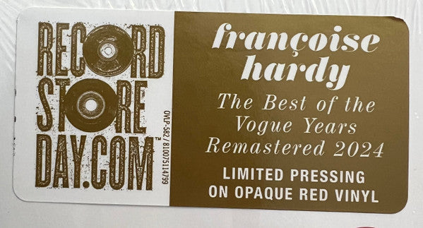 Françoise Hardy En Vogue Best Of 1962-1967 (2025 RSD 2xVINYL) | Mint (M) Mint (M)