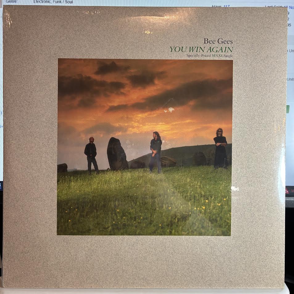 Bee Gees - You Win Again (12" VINYL) | Mint (M) Mint (M)