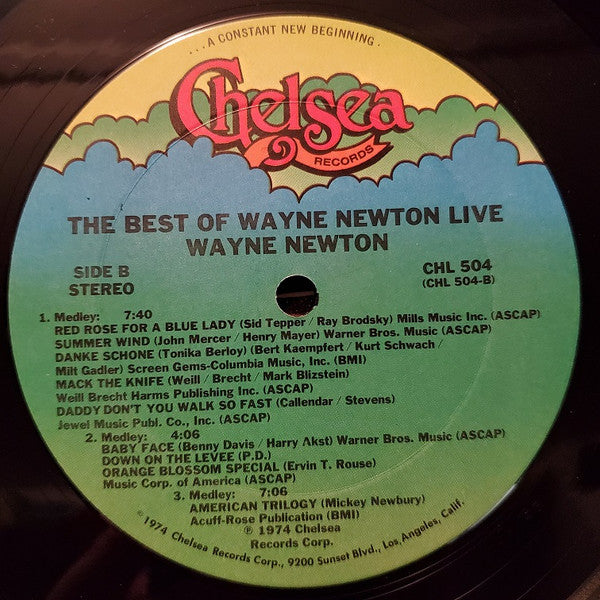 The Best Of Wayne Newton Live *SEALED* | Mint (M) Mint (M)