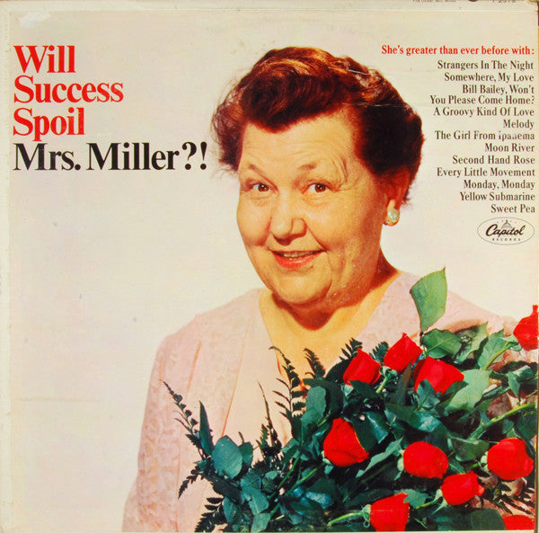 Mrs. Elva Miller - Will Success Spoil Mrs. Miller? *MONO* | Excellent (EX) Excellent (EX)